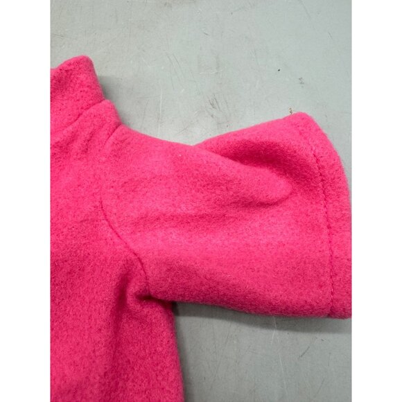 Baby Girls Pink Wool Coat With Mittens Set 0-3 months Used READ - Picture 2 of 7